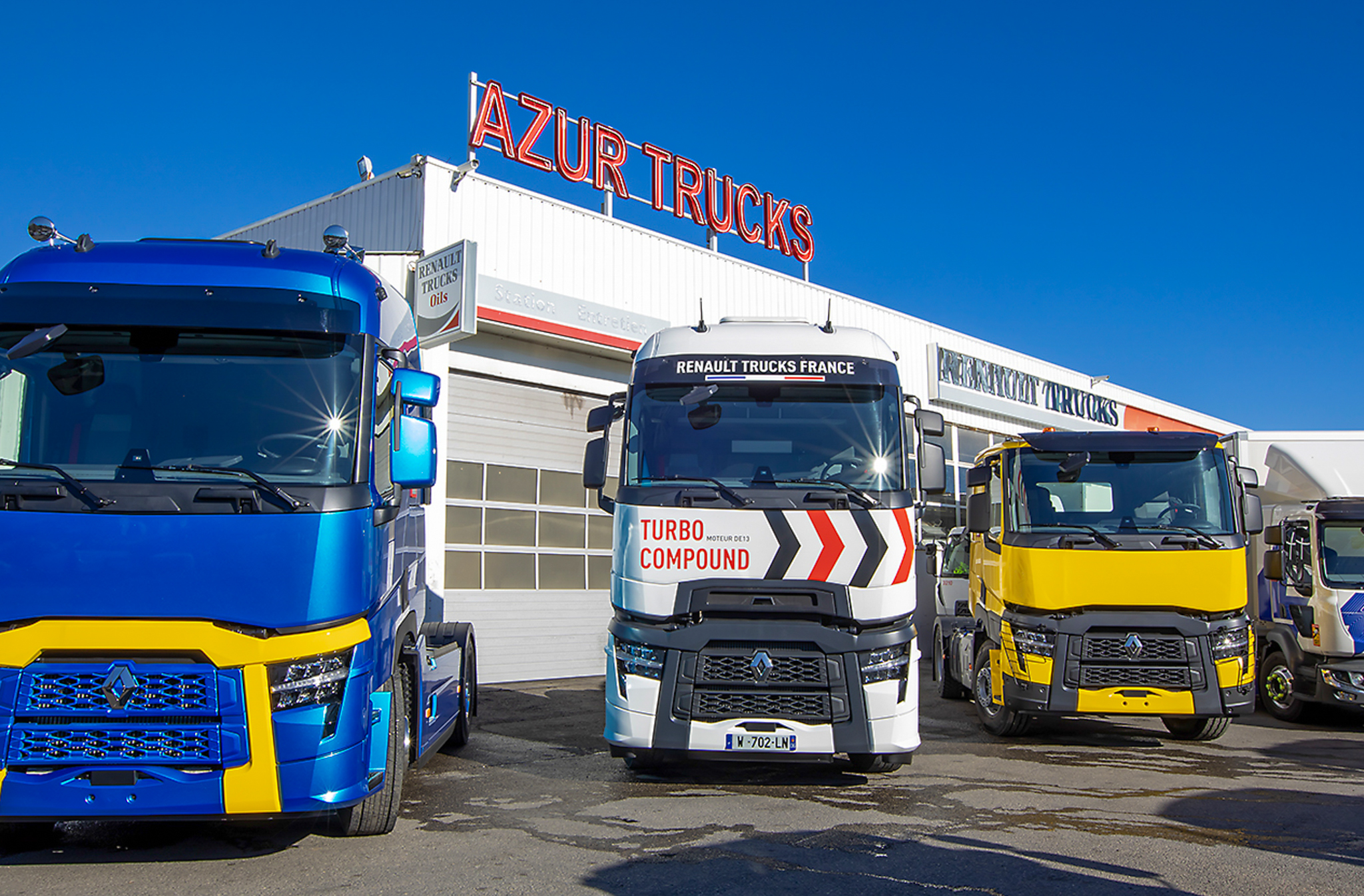 CRÉATION DE LA MARQUE AZUR TRUCKS